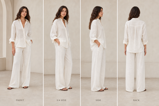Orchidgifts - Elara Relaxed Linen Shirt