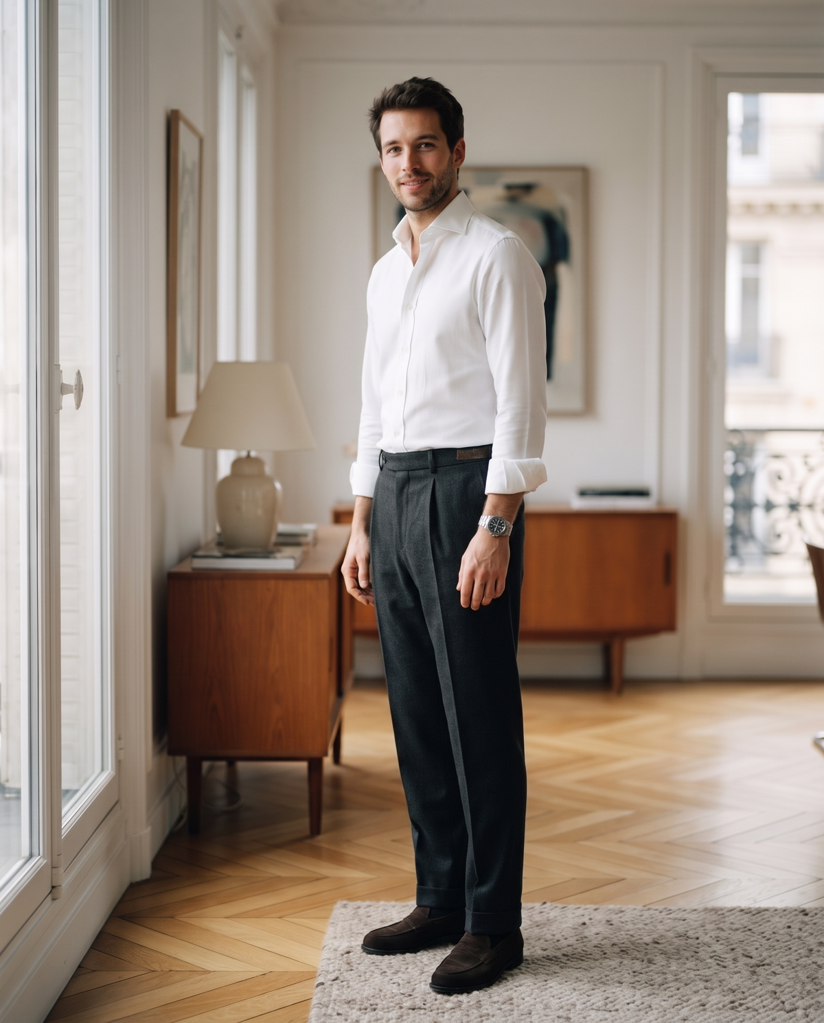 Orchidgifts - Theo Classic Oxford Shirt