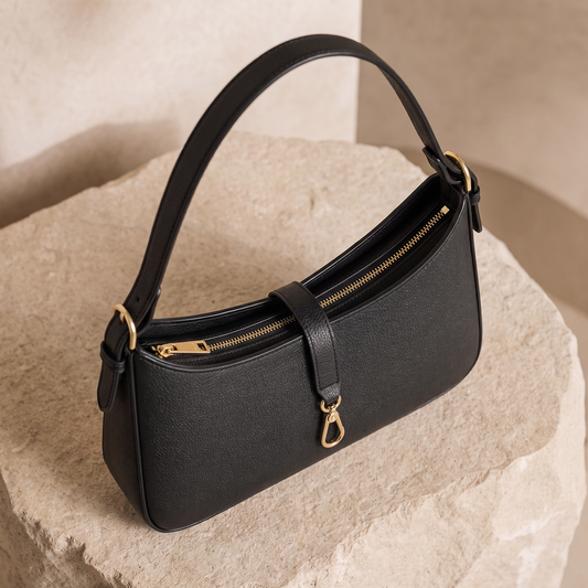 Orchidgifts - Clara Structured Shoulder Bag